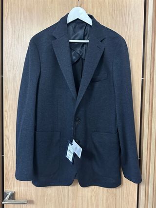 Americana caballero - sin estenar - Azul marino