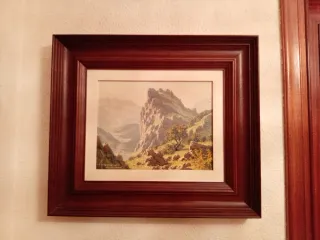 Cuadro original Arnaldo paisaje montaña