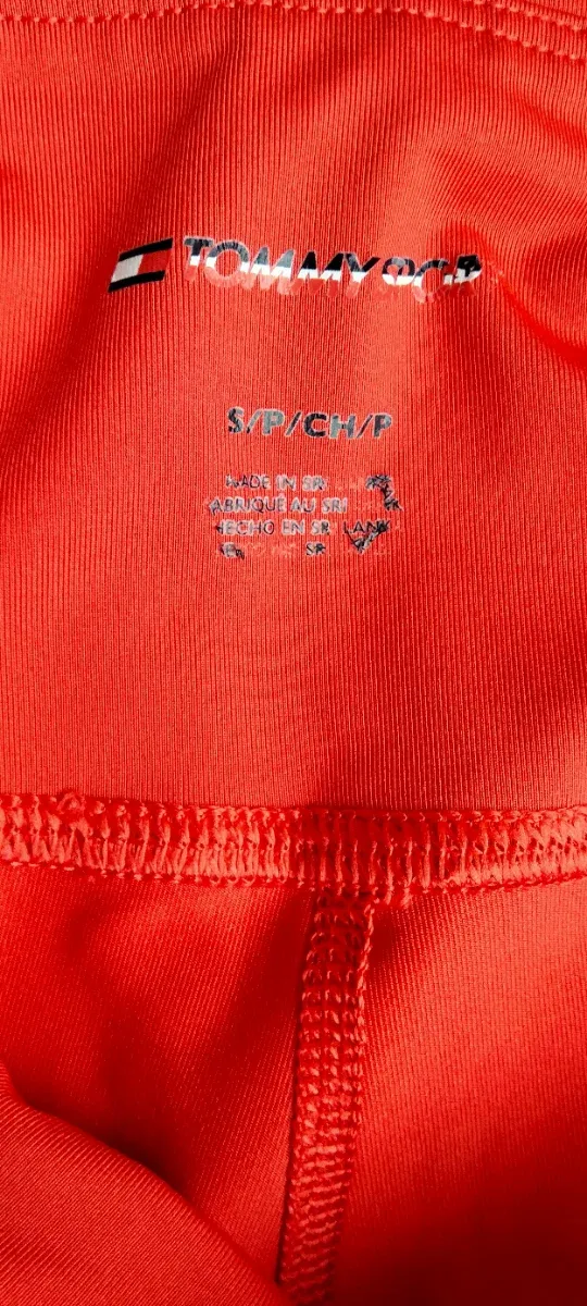 Leggings Tommy Sport Rojos