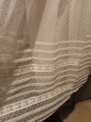 Vestido comunion blanco encaje