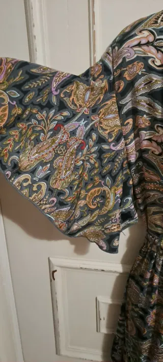 Vestito lungo donna fantasia paisley