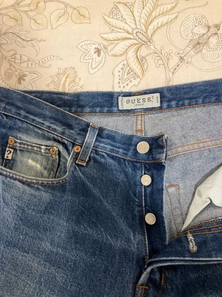 Pantalón vaquero Guess hombre azul