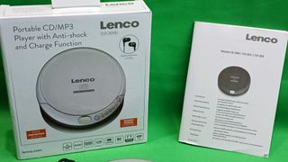 Reproductor CD Lenco CD-201SI Portátil