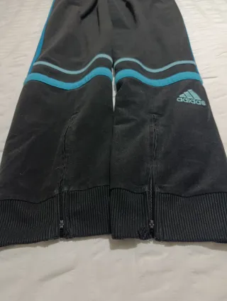 Pantalón Adidas Challenger mujer Negro y Azul tric