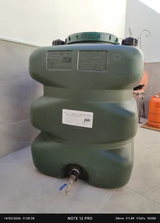 Bidón TR-LENTZ 530L Uso Alimentario