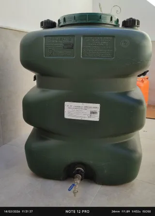 Bidón TR-LENTZ 530L Uso Alimentario