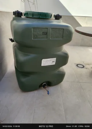 Bidón TR-LENTZ 530L Uso Alimentario