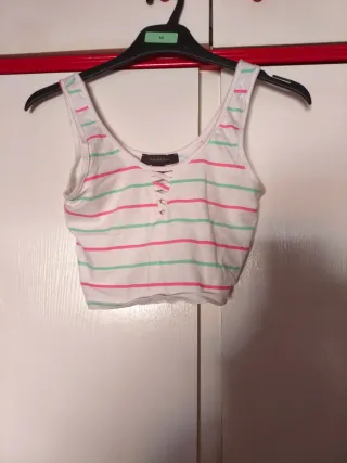 Top rayas Primark Talla M