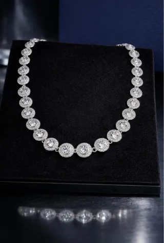 Collar Swarovski Angelic Plata