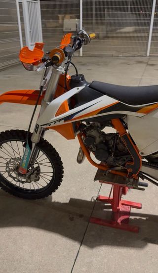 KTM 85 Motocross Naranja/Blanco