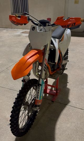 KTM 85 Motocross Naranja/Blanco