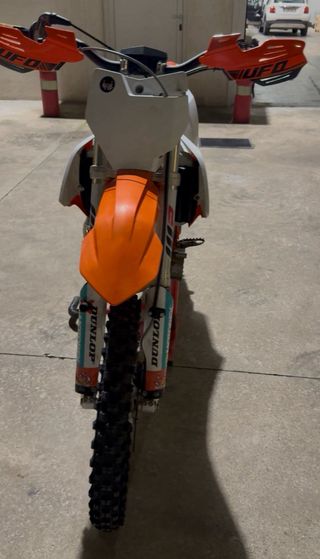 KTM 85 Motocross Naranja/Blanco
