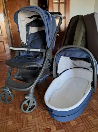 Carrito de bebé Stylego azul