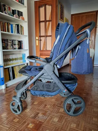 Carrito de bebé Stylego azul
