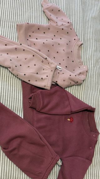 Conjunto bebé rosa