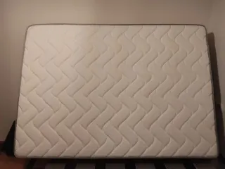 Colchón viscoelástico y Somier 190x135 cm