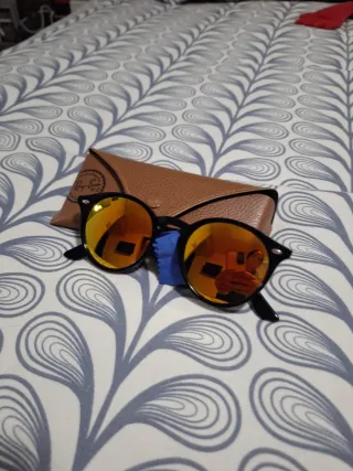 Gafas Ray-Ban Negras y Naranjas