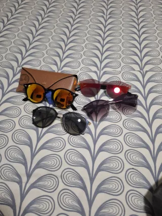 Gafas Ray-Ban Negras y Naranjas