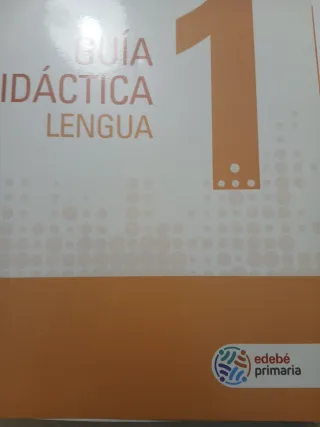Guía didáctica lengua primero con ejercicios