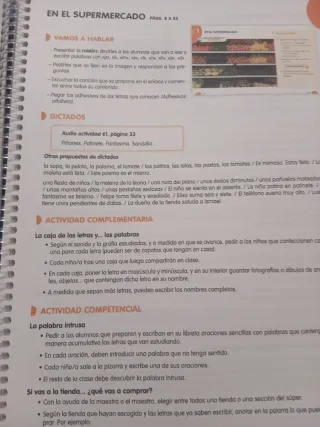 Guía didáctica lengua primero con ejercicios