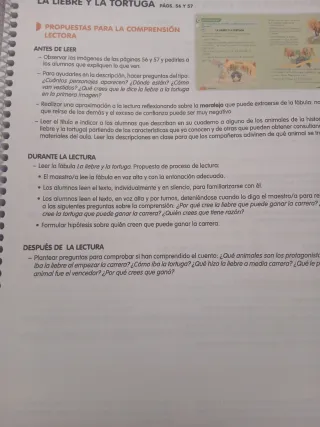 Guía didáctica lengua primero con ejercicios