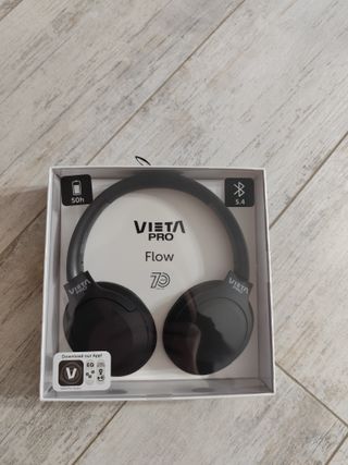 Auriculares Vieta Flow Negros Nuevos