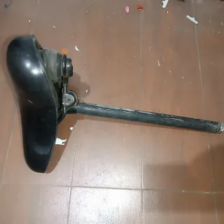 Sillín de bicicleta negro