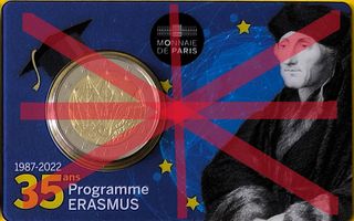 4 Coincards Erasmus Países Bajos y Francia