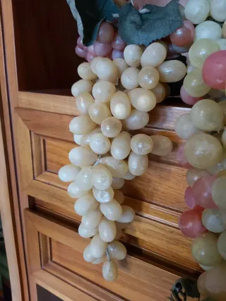 2 grappoli d'uva decorativi