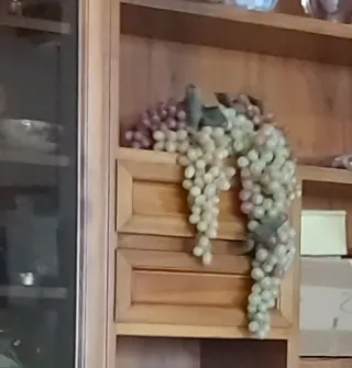 2 grappoli d'uva decorativi