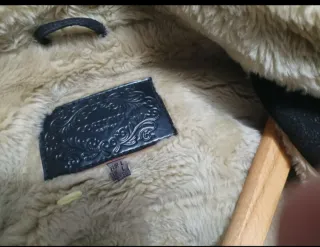 Trenca Cortefiel Piel y Borreguito Talla L