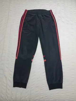 Pantalón Adidas Challenger mujer Negro y Rosa tric