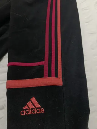 Pantalón Adidas Challenger mujer Negro y Rosa tric
