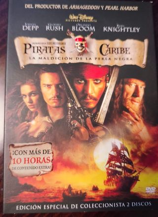 DVD Piratas del Caribe: Películas 1, 2 y 3