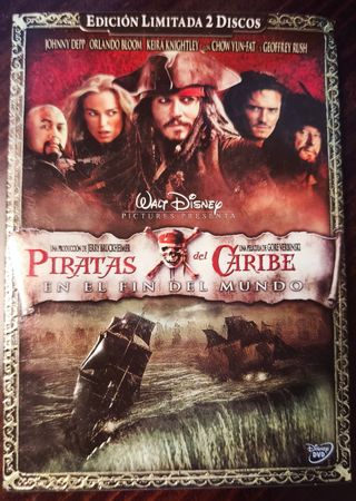 DVD Piratas del Caribe: Películas 1, 2 y 3