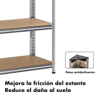 Confezione da 2 Scaffali Metallici