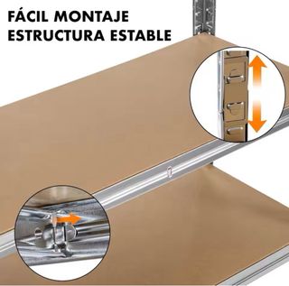 Confezione da 2 Scaffali Metallici