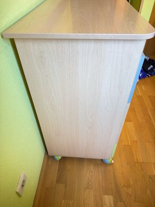 Mueble cajonera Micuna 4 cajones + minibañera incl