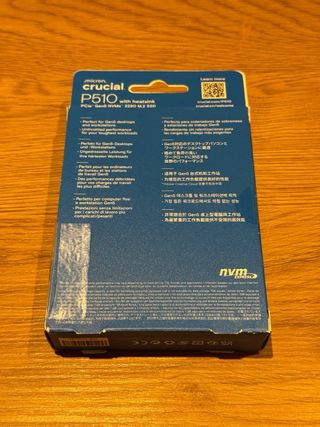 2TB Crucial P510 SSD Gen5 (10000MB/s) Disipador