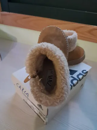 Botines niña piel forrados