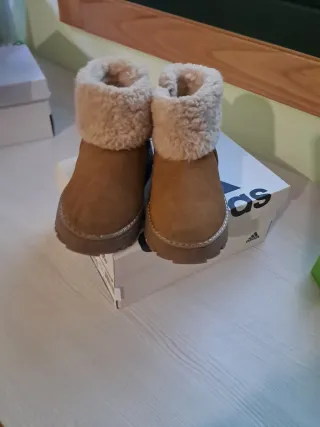 Botines niña piel forrados