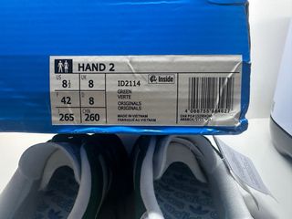 Zapatillas Adidas Hand 2 Verdes Talla 42