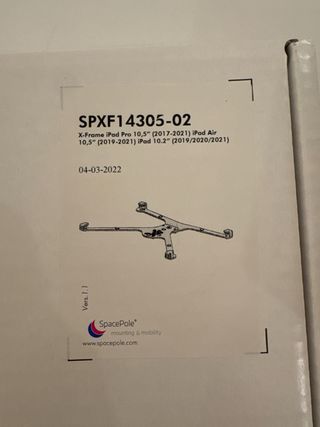 Base iPad SpacePole DTP102-02