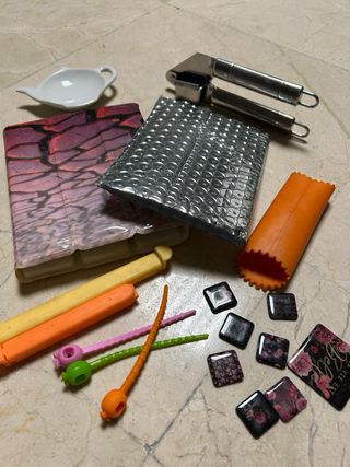 Varios utensilios de cocina