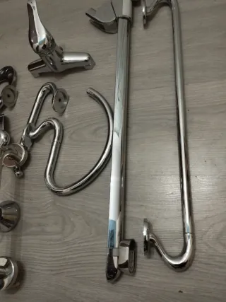 Conjunto Acero Inoxidable Baño