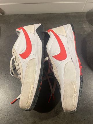 Nike Talla 43 Rojas y Blancas