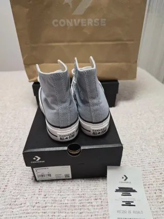 Converse Chuck Taylor All Star Platform Azules