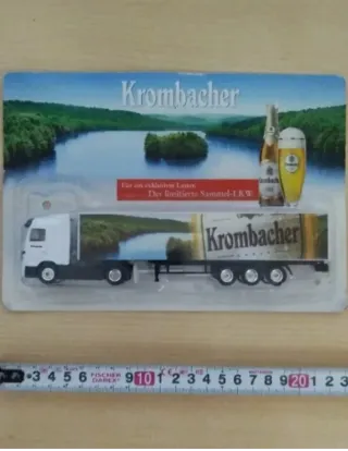 Camioncino di birra Krombacher da collezione