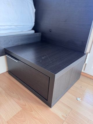 CABECERO CAMA MESITAS ESPEJO HABITACIÓN MATRIMONIO