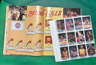 Álbum COMPLETO Basketball Panini 90-91
